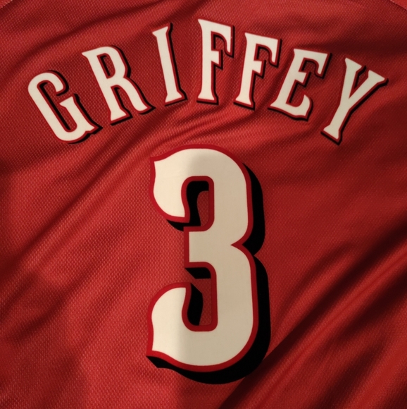 2007 Cincinnati Reds Ken Griffey jr throwback Jersey - Picture 2 of 8